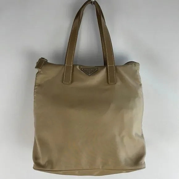 Prada Women's Small Logo Tote Bag
