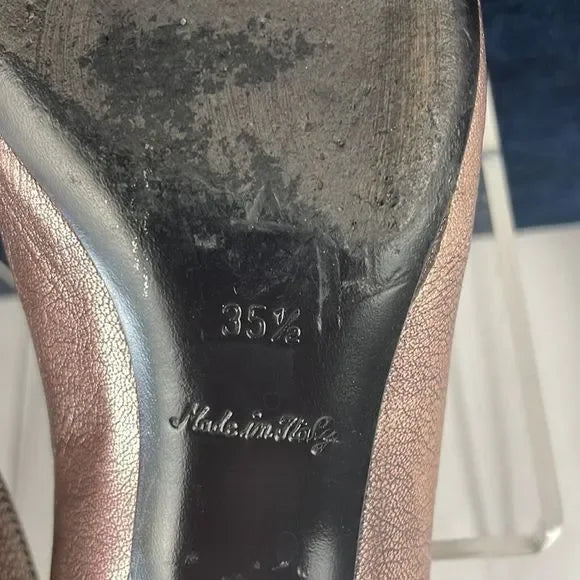 Louis Vuitton Copper w Black Bow Low Heel Shoes – Style on Lafayette